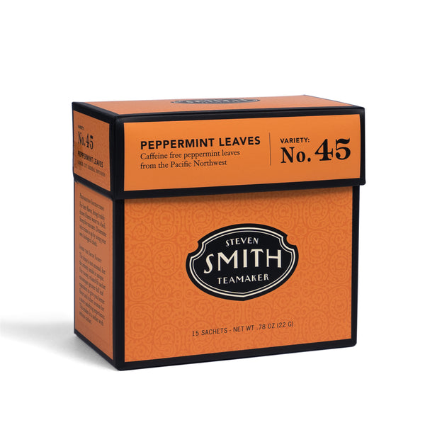 Smith Tea No.45 Peppermint Leaves Caffeine-Free Herbal Tea