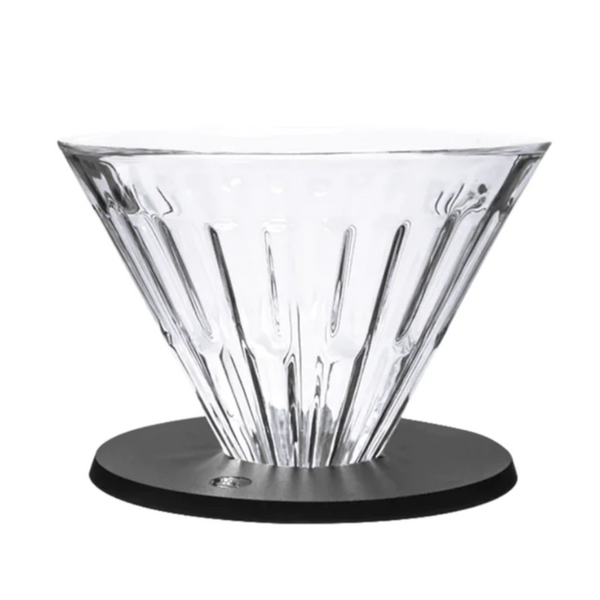 Timemore V60-02 Crystal Eye Glass Dripper with Holder
